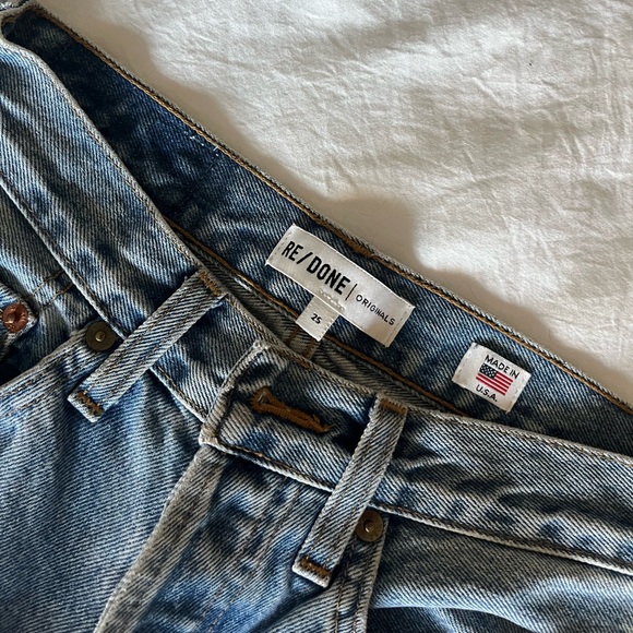 RE/DONE HIGH RISE STOVEPIPE JEANS - Picture 2 of 5